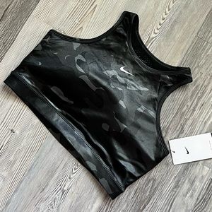 Nike Swoosh Dri-Fit Camo Sports Bra